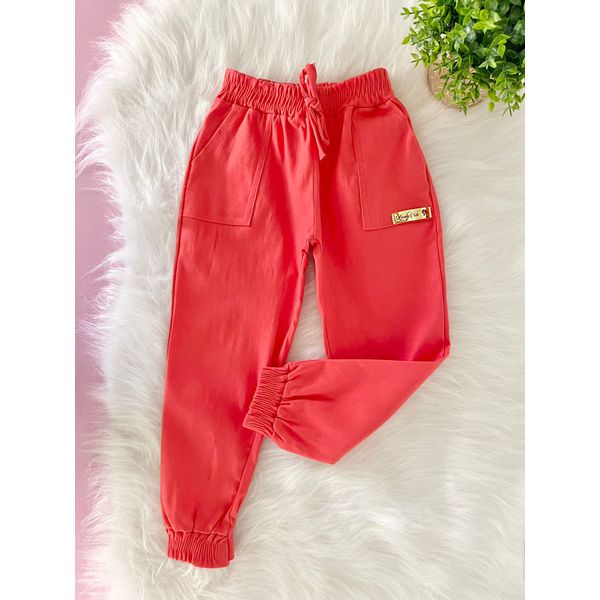 Calça Jogger Coral