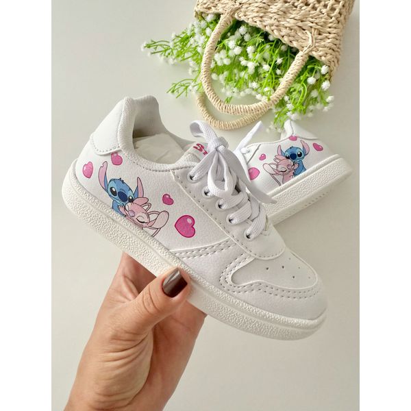 Tênis Stitch Branco 