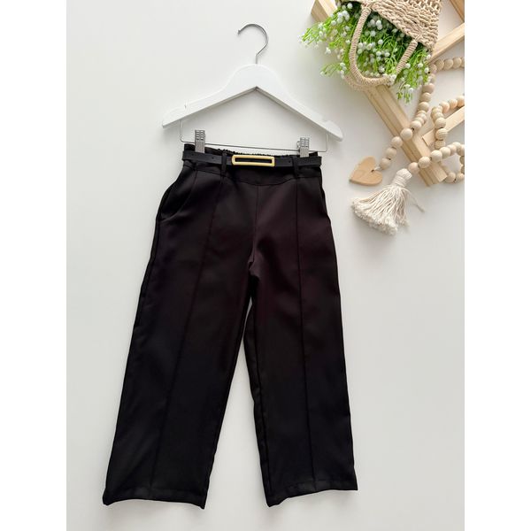 Calça Alfaiataria Wide Leg Preta 