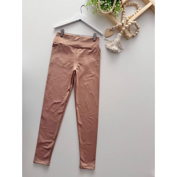 Calça Legging Juvenil Nude 
