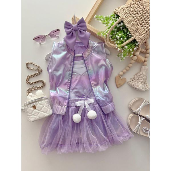 Conjunto Helô Lilás 