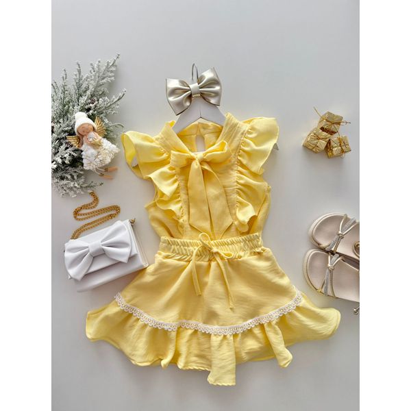 Conjunto Cecilia Amarelo