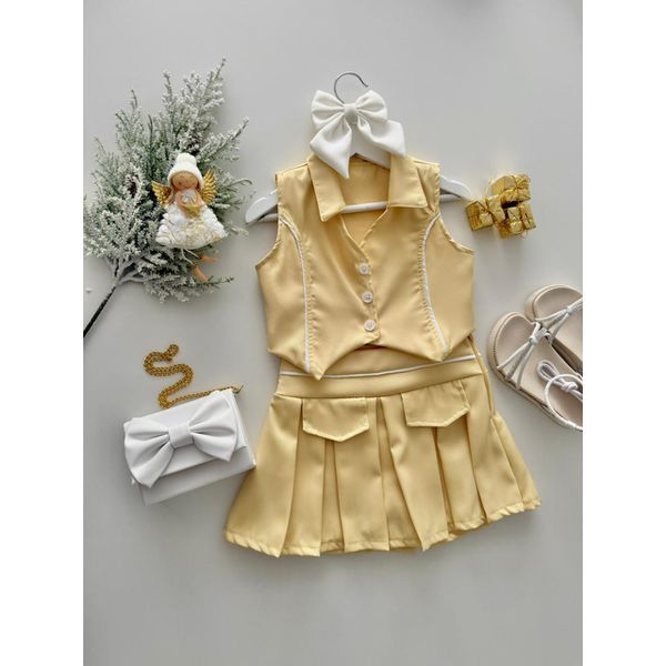 Conjunto Maju Amarelo