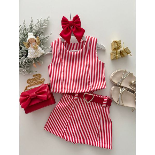 Conjunto Maria Fernanda Vermelho