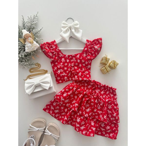 Conjunto Leticia Vermelho