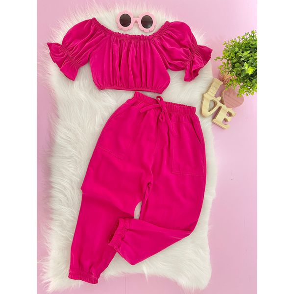 Conjunto Larissa Pink