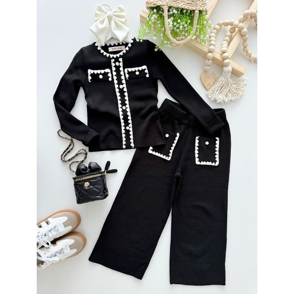 Conjunto Amélia Preto