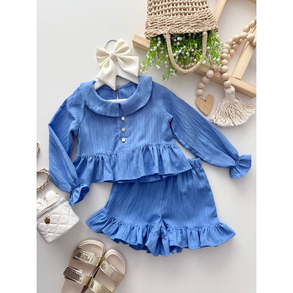 Conjunto Patricia Azul 