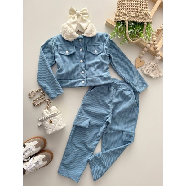 Conjunto Barbara Azul 
