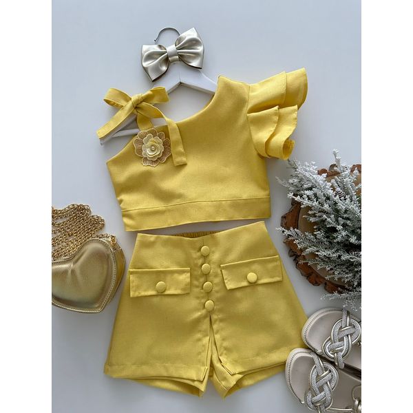 Conjunto Lari Amarelo 