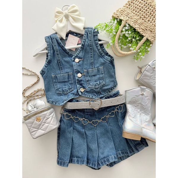 Conjunto Jeans Maria Flor 