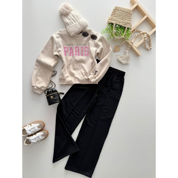 Conjunto Moletom Juvenil Paris Nude
