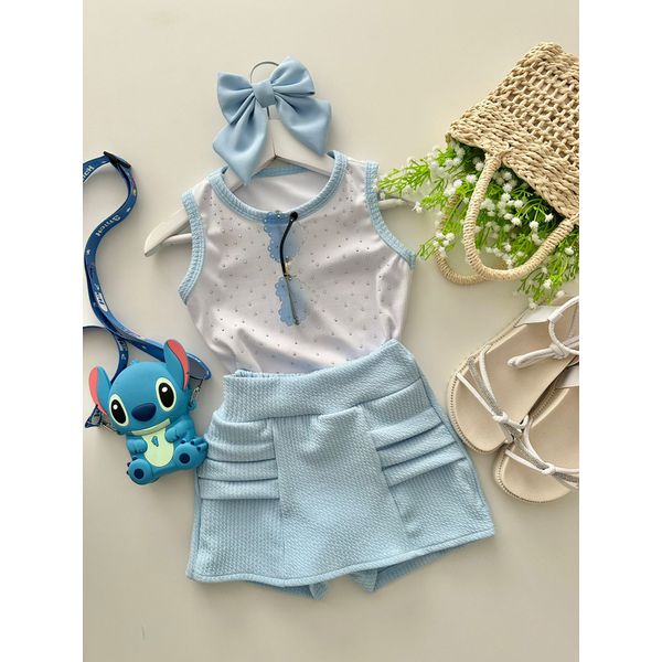 Conjunto Monique Azul 