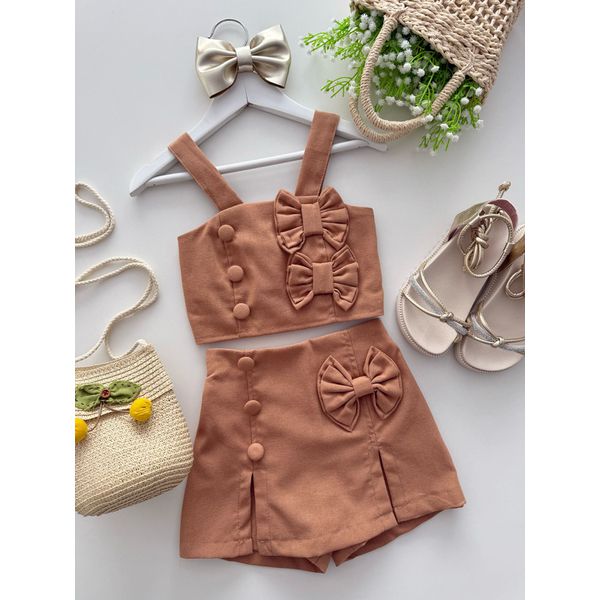 Conjunto Yara Mocha Mousse