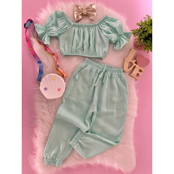 Conjunto Larissa Verde Claro