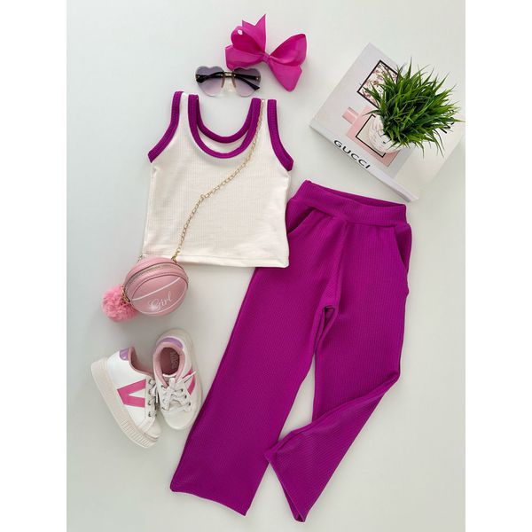 Conjunto Ana Livia Fucsia 