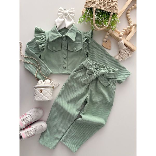 Conjunto Camila Verde 