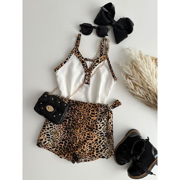 Conjunto Iza Animal Print