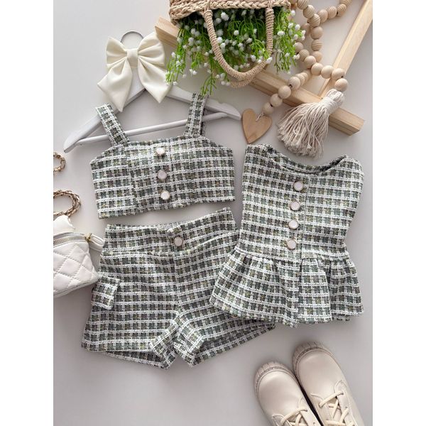 Conjunto Jade Verde 