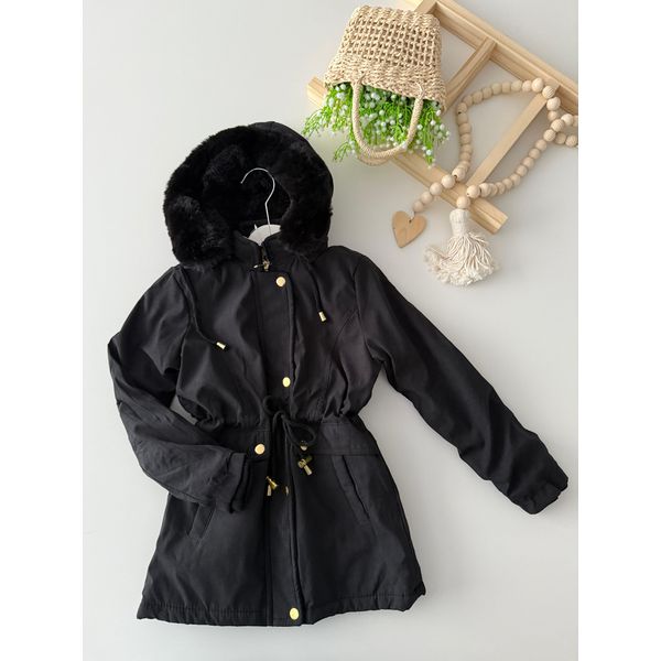 Parka Preta 