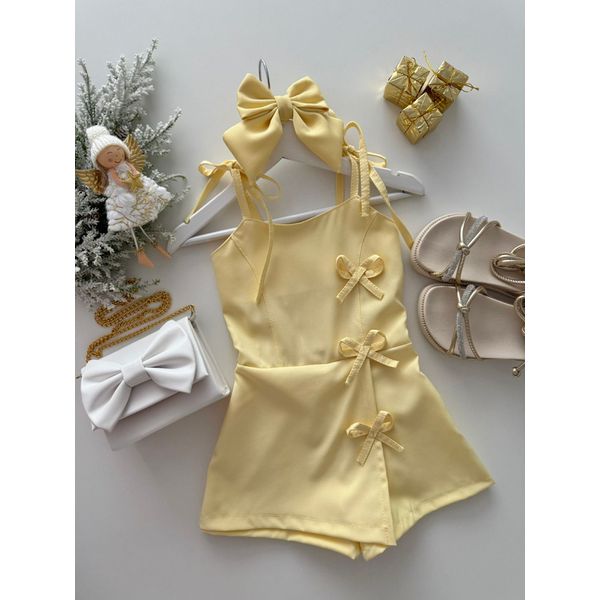 Macaquinho Stefane Amarelo