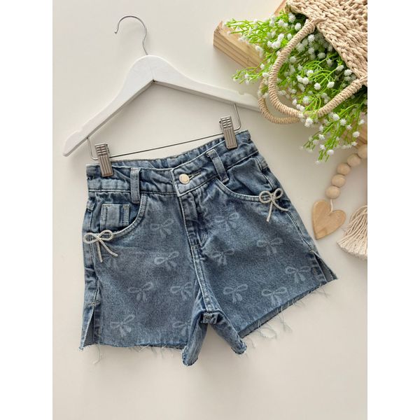 Short Jeans Laço 