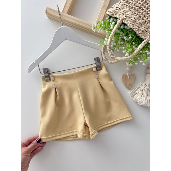Short Maisa Amarelo