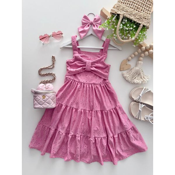 Vestido Camila Rosa