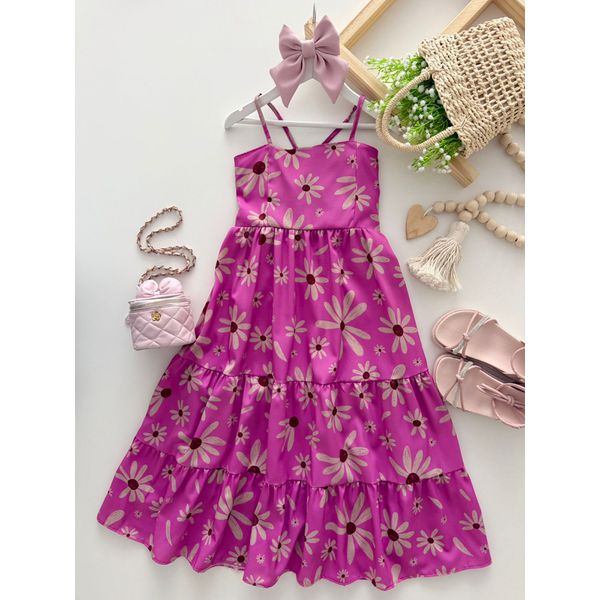 Vestido Júlia Fúcsia 