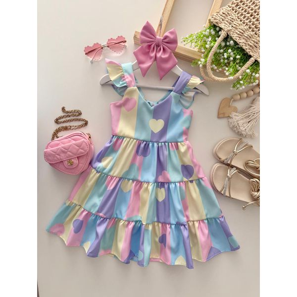 Vestido Marilia Coração 