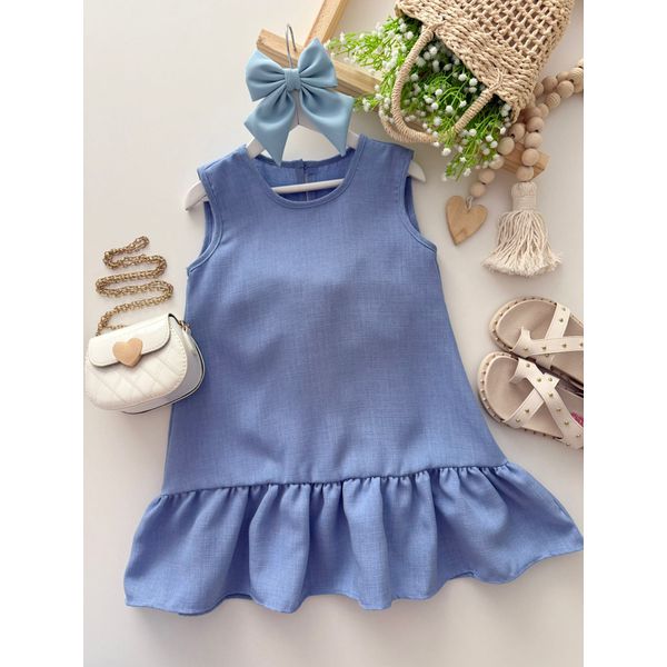 Vestido Aurora Azul