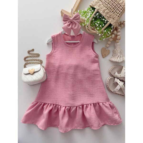 Vestido Aurora Rosa