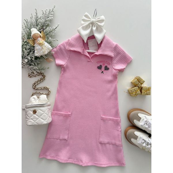 Vestido Tennis Clube Rosa
