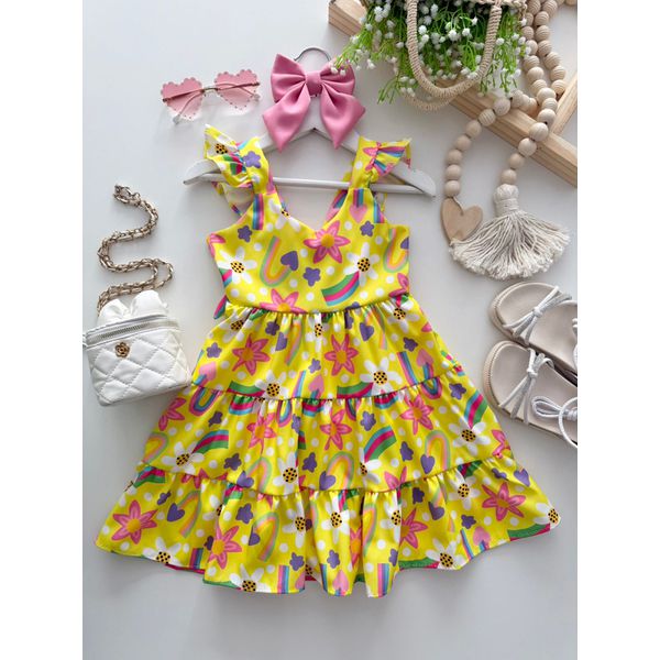 Vestido Marilia Amarelo
