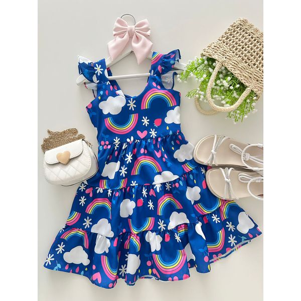 Vestido Marilia Azul 