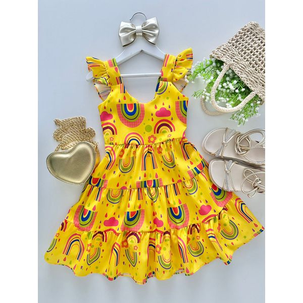 Vestido Marilia Amarelo