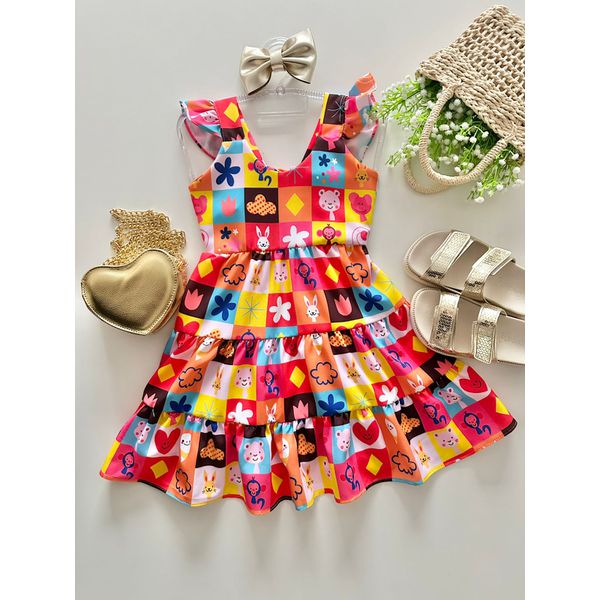 Vestido Marilia Xadrez 
