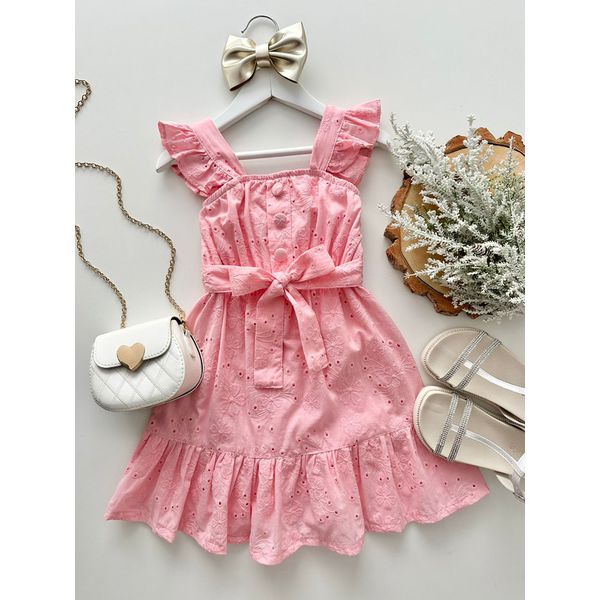 Vestido Clarice Rosa