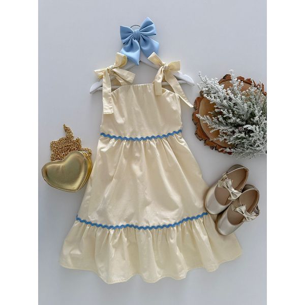 Vestido Midi Louise Amarelo 