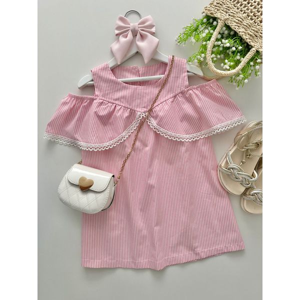 Vestido Mel Rosa 