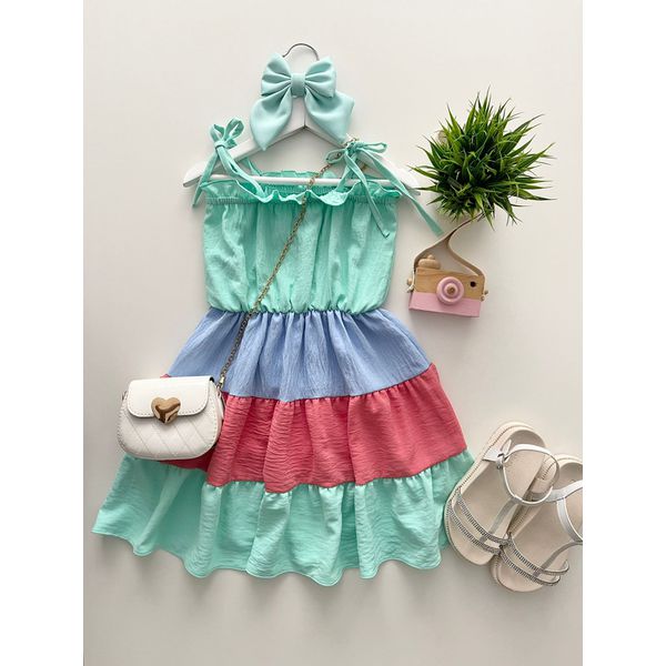Vestido Mila Azul 