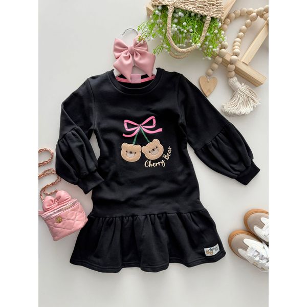 Vestido Preto Cherry 