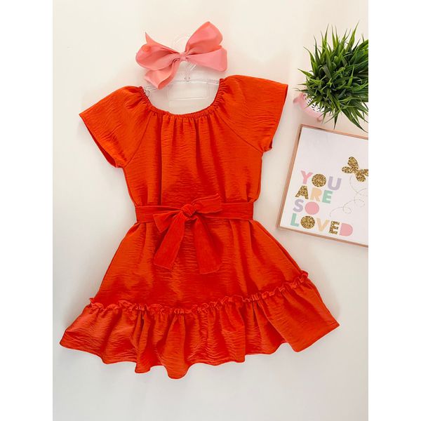 Vestido Laranja