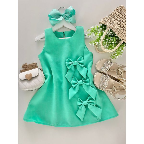 Vestido Suzy Verde Agua 