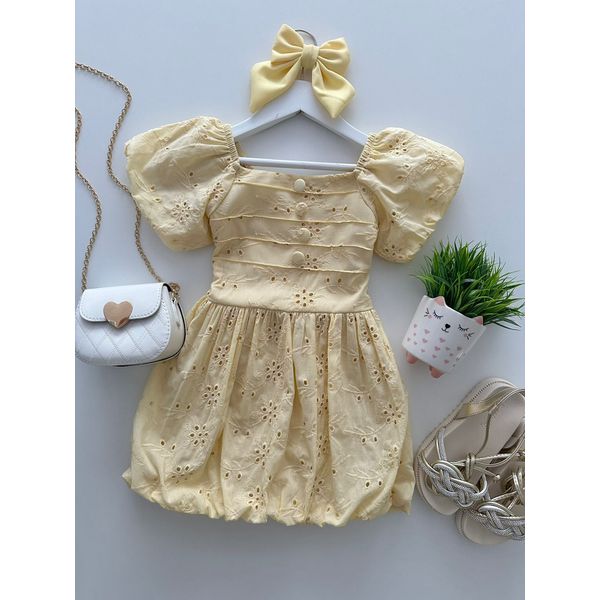 Vestido Mavie Amarelo