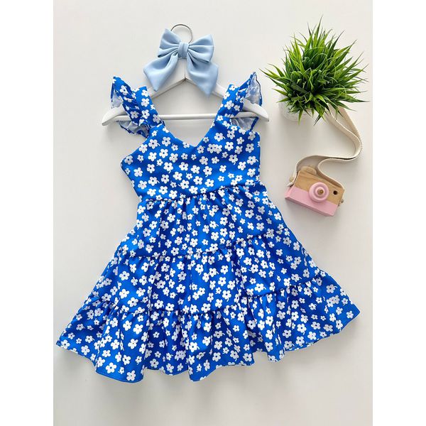 Vestido Marilia Azul