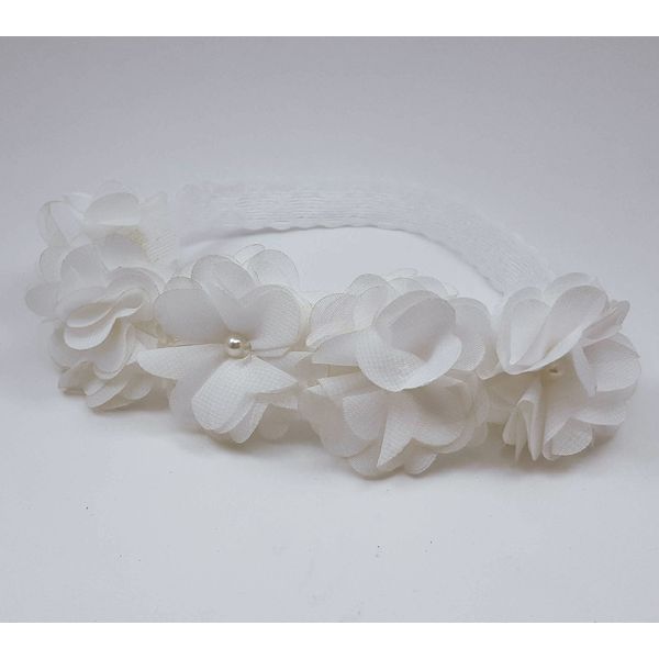 Faixa Flor Organza