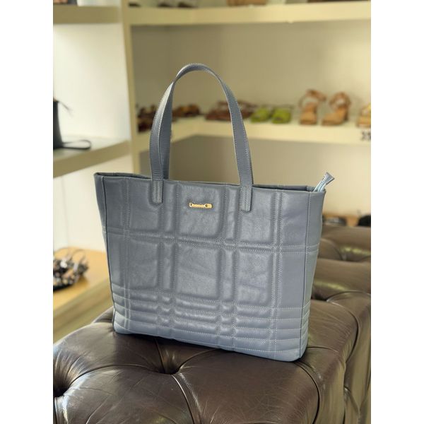 Bolsa Couro Lúcia Azul