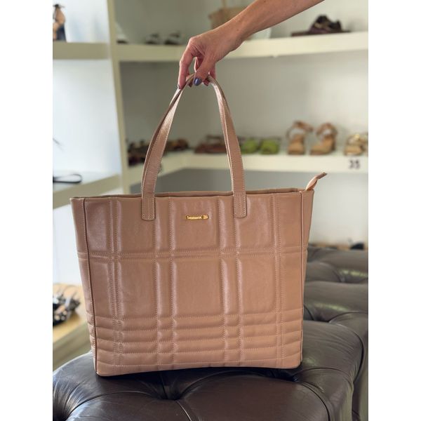 Bolsa Couro Lúcia Nude