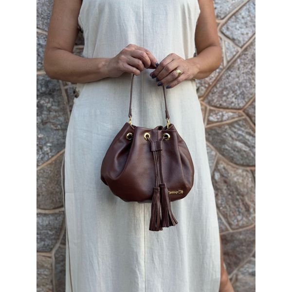 Bolsa Bucket Chocolate